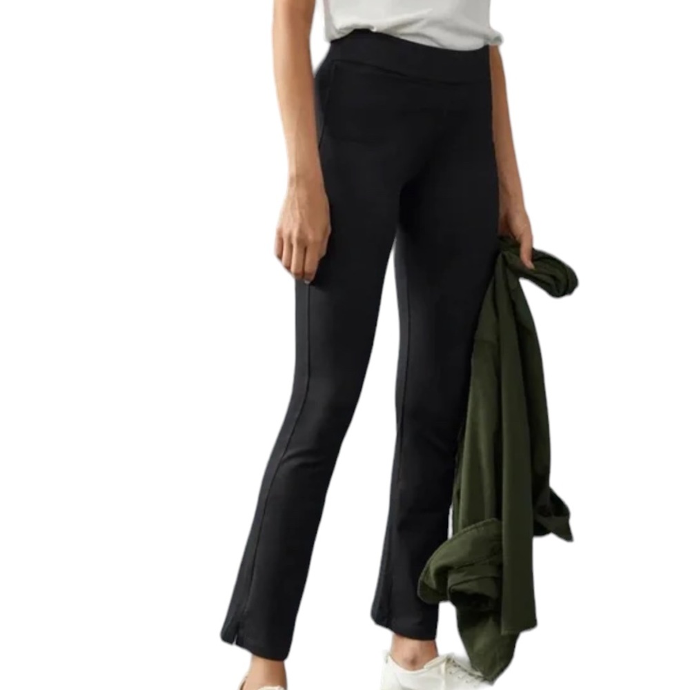 American Giant No-BS Kick Flare Pants - Black - Picture 4 of 13